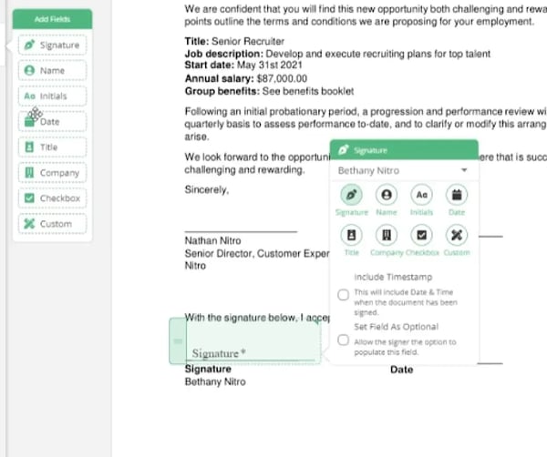 Comment ajouter une signature électronique dans microsoft word copie