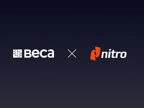 Nitro makes life so much simpler for Beca employees