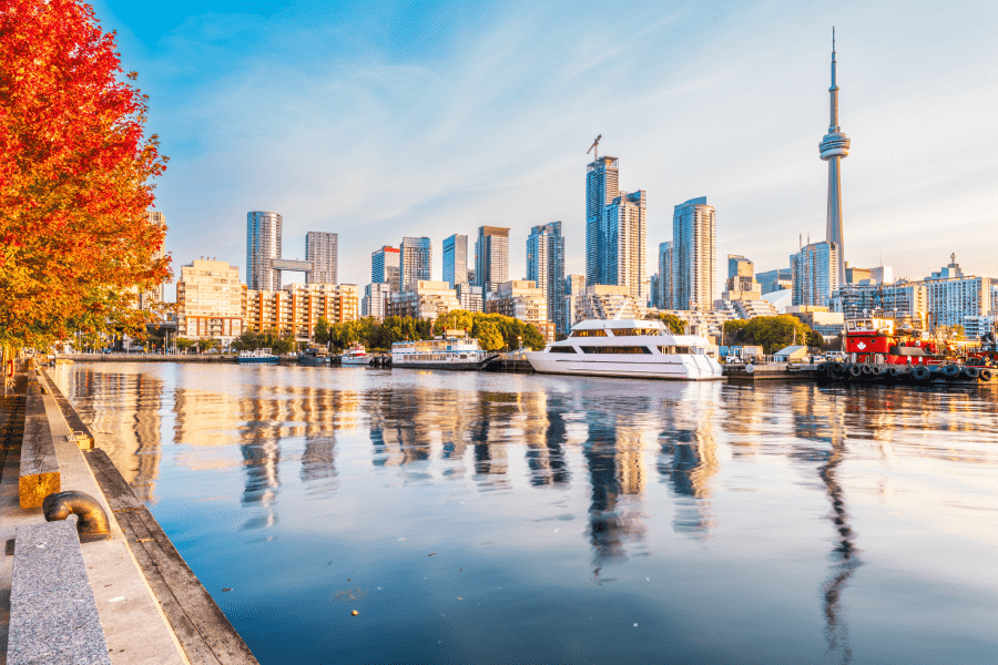 View of Cityscape of Toronto