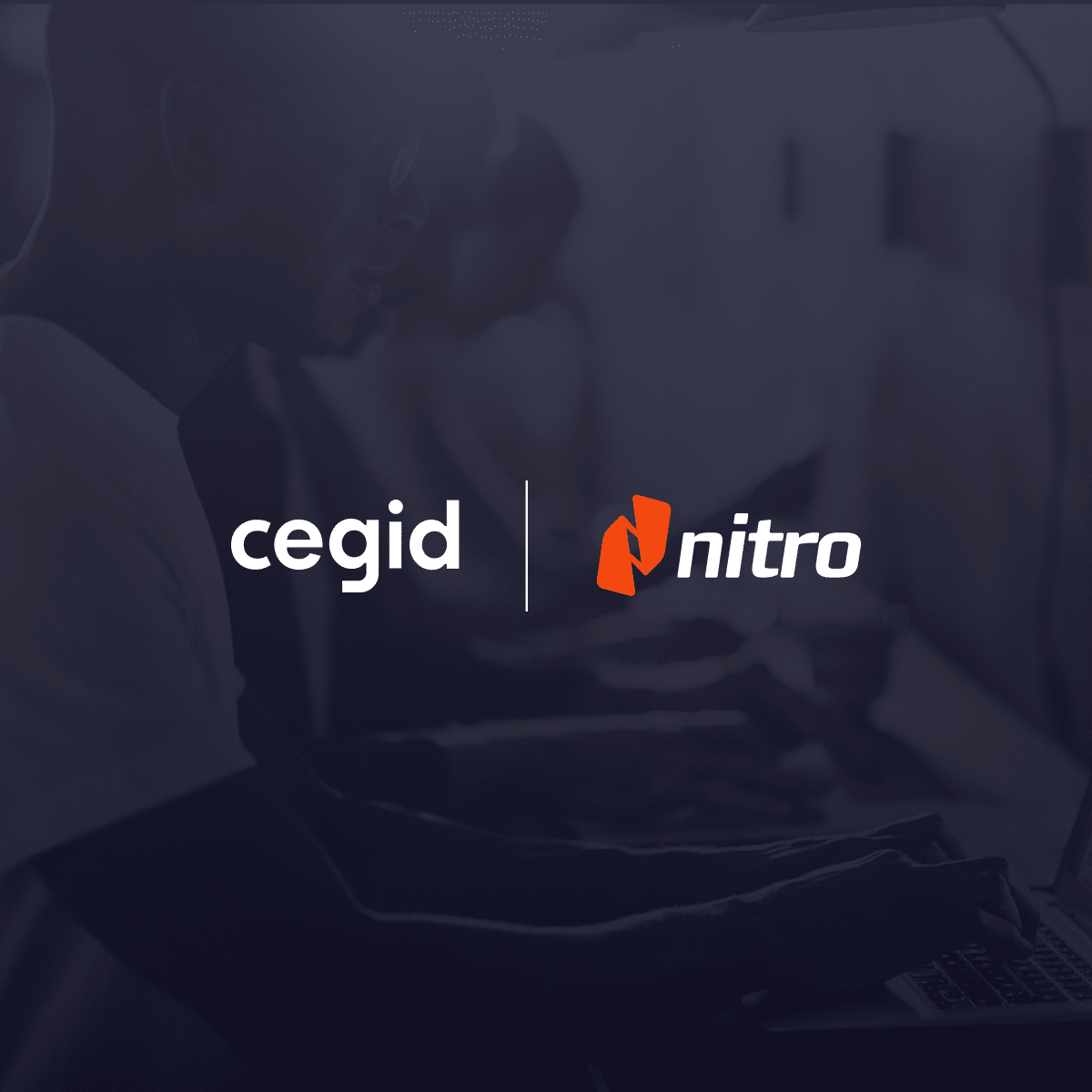 Screenshot showing Cegid and Nitro logos